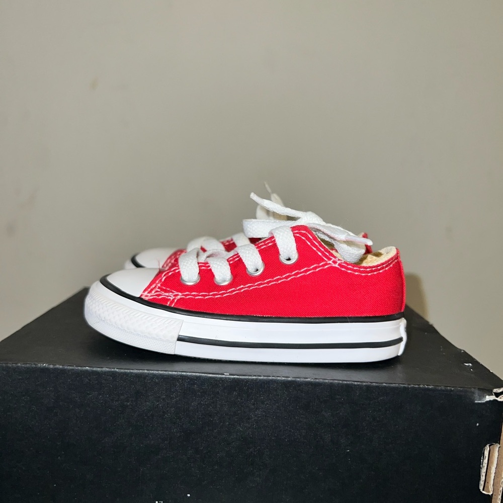Converse Red Kids Sneakers